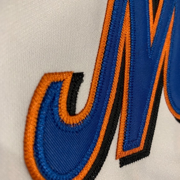 Mike Piazza New York Mets Jersey Mens XL NWT 2001 Home White - Picture 10 of 15